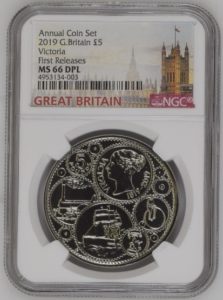 ビクトリア女王銀貨　200周年
