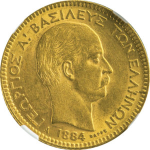 ドラクマ金貨　ギリシャ