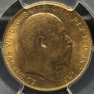 エドワード７世　ソブリン金貨