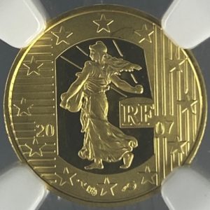 フランス　モダンコイン　金貨