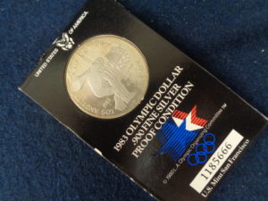 ロサンゼルスオリンピック記念銀貨