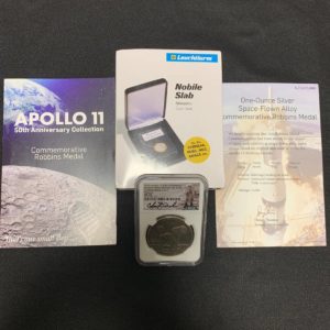 アポロ11号　銀貨セット