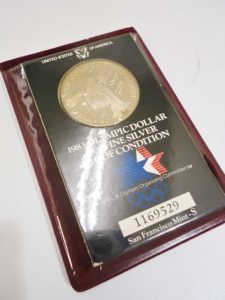 ロスオリンピック銀貨