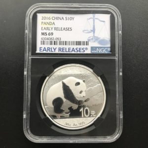 中国純銀コイン