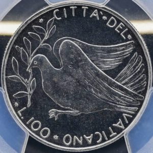バチカン　鳩　硬貨
