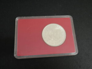 オリンピック銀貨　赤ケース