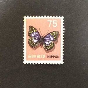 切手　蝶々