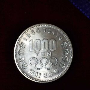 オリンピック１０００円銀貨
